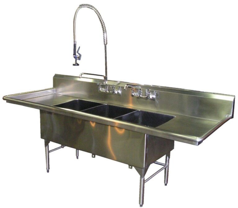MANUAL 3BAY SINK Summit Supply
