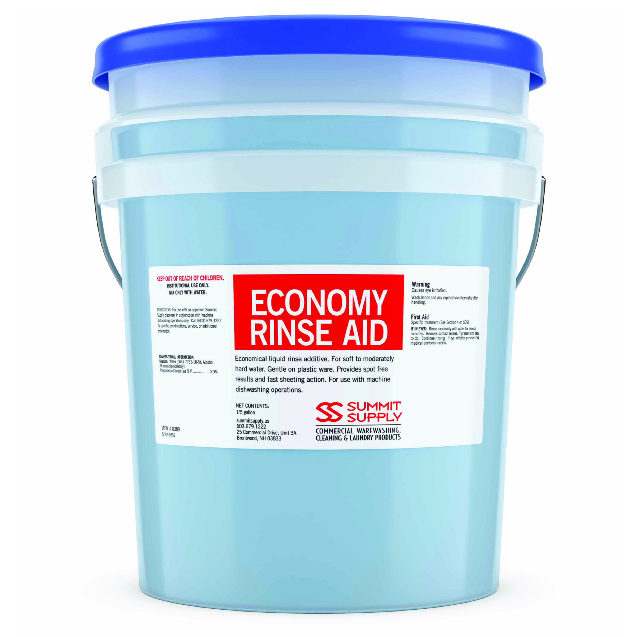 Machine Rinse Agents Summit Supply