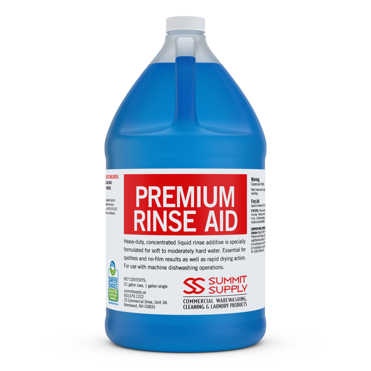 Machine Rinse Agents Summit Supply