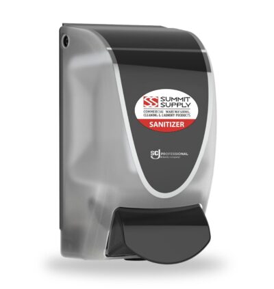 MANUAL HAND SANITIZER DISPENSER BLACK - Image 2
