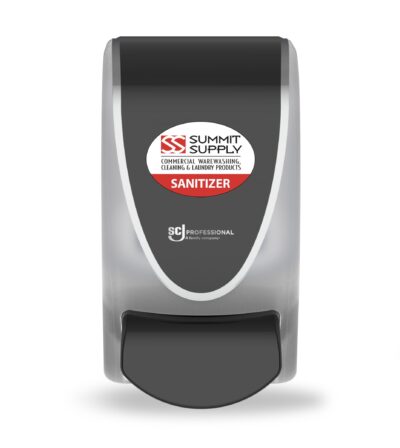 MANUAL HAND SANITIZER DISPENSER BLACK