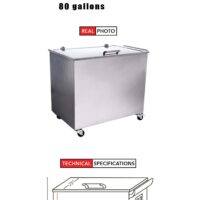 Alternative view of THE SOAK TANK - 80 GALLONS