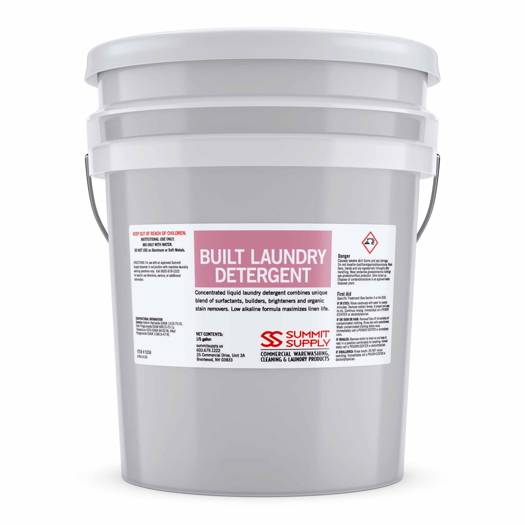 BUILT DETERGENT Summit Supply