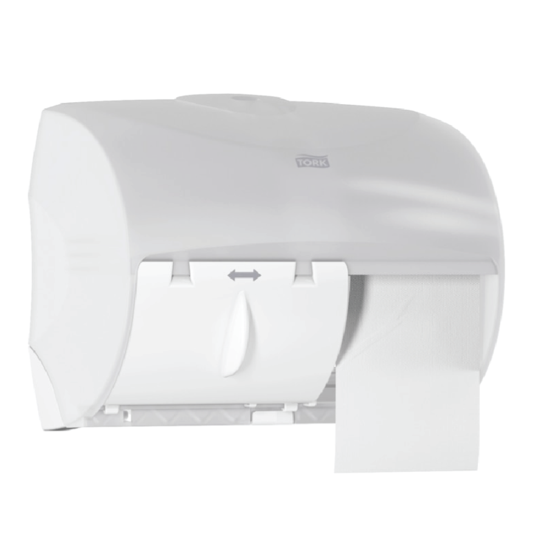 TORK SIDEBYSIDE, 2ROLL BATH TISSUE DISPENSER Summit Supply