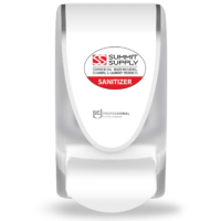 MANUAL HAND SANITIZER DISPENSER WHITE