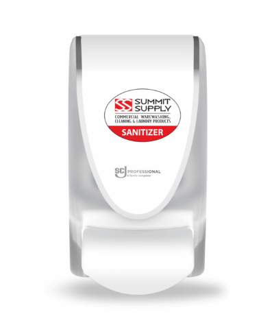 MANUAL HAND SANITIZER DISPENSER WHITE