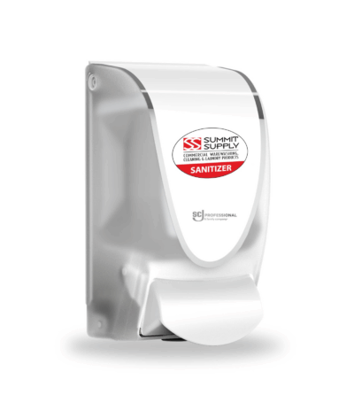 MANUAL HAND SANITIZER DISPENSER WHITE - Image 2