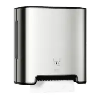 TORK MECHANICAL STAINLESS STEEL ROLL TOWEL DISPENSER