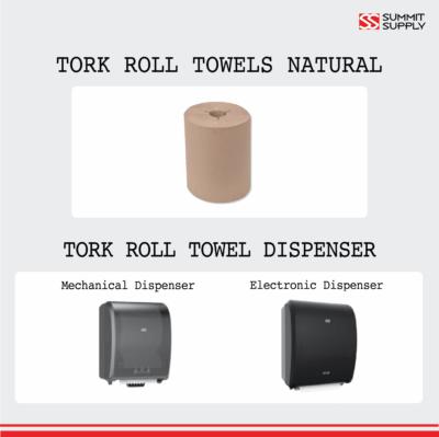 TORK ROLL TOWEL OPTIONS -- NATURAL