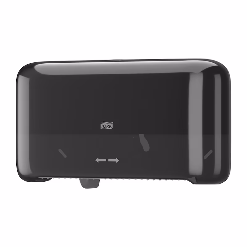CORELESS BATH TISSUE DISPENSER BLACK - Image 2