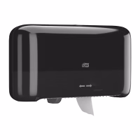CORELESS BATH TISSUE DISPENSER BLACK