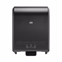 Alternative view of MANUAL HAND TOWEL DISPENSER BLACK