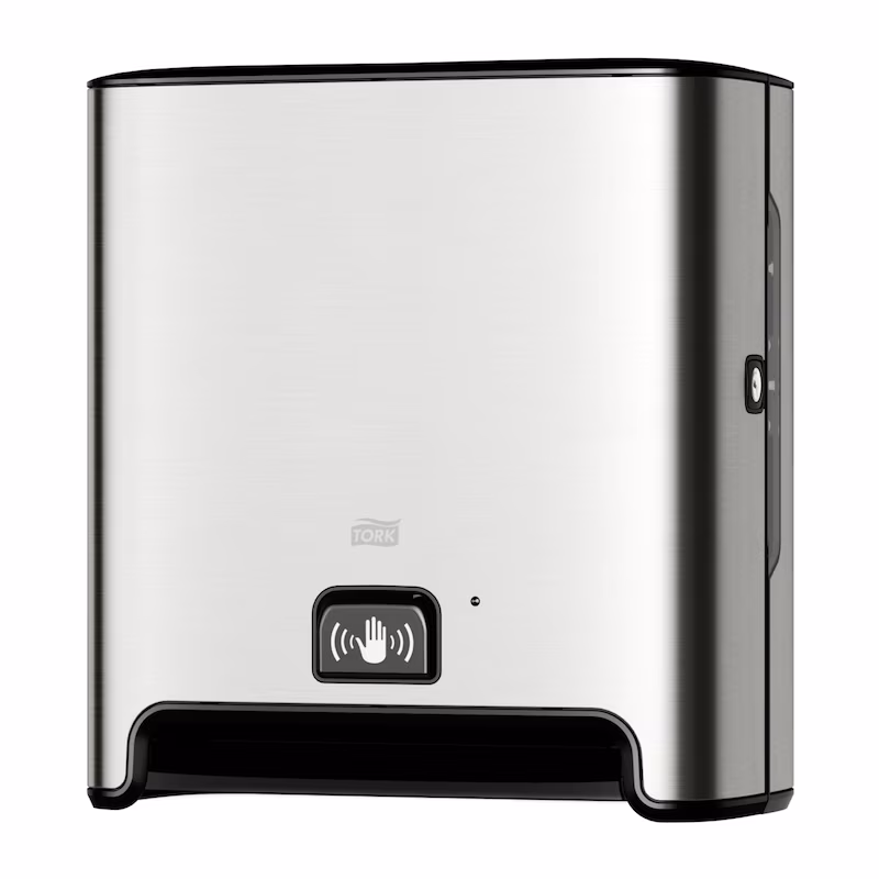 TOUCH-FREE TOWEL DISPENSER STAINLESS