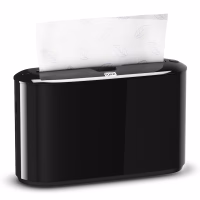 COUNTERTOP MULTIFOLD TOWEL DISPENSER BLACK