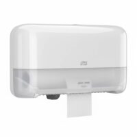 CORELESS BATH TISSUE DISPENSER WHITE